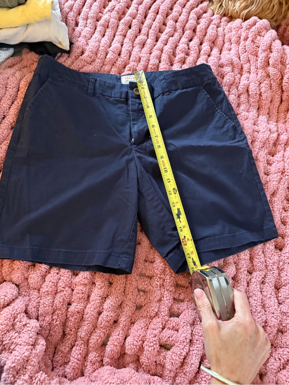 Khakis by Gap Boyfriend Short Navy Blue Size 10